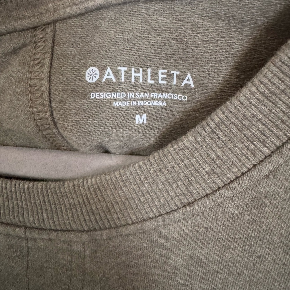 Athleta Farallon Dark Olive Heather Dress size medium - Picture 6 of 6